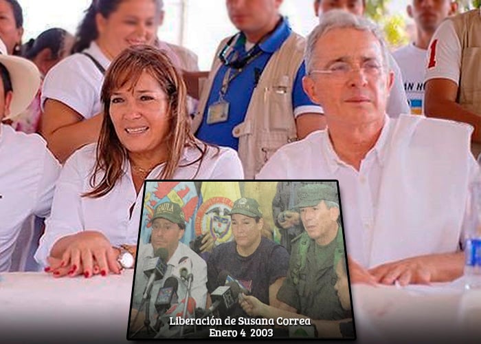 El rescate que unió para siempre a Susana Correa con Álvaro Uribe Vélez