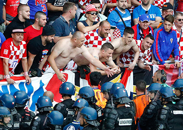 Los nazis que siguen a Croacia