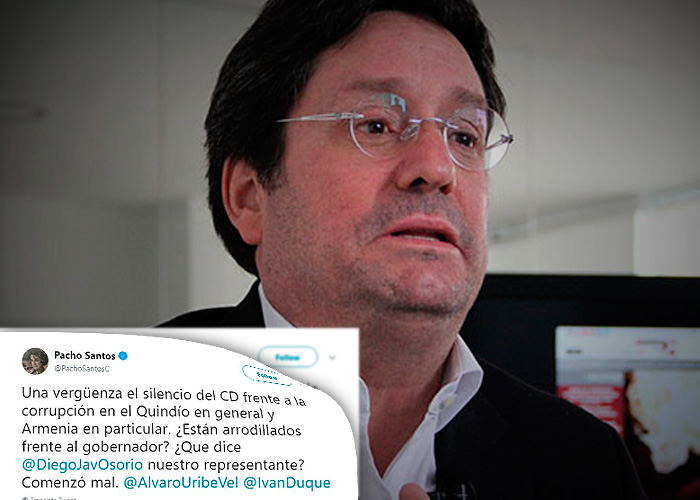 Pacho Santos critica de frente su propio partido