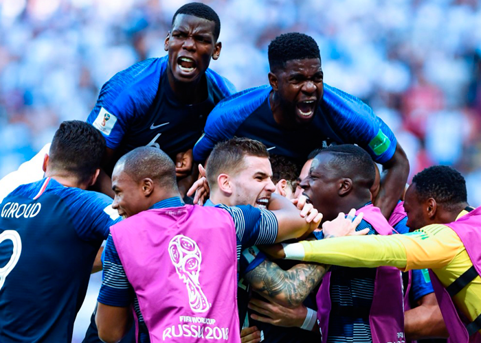 Francia, el primer campeón del mundo africano