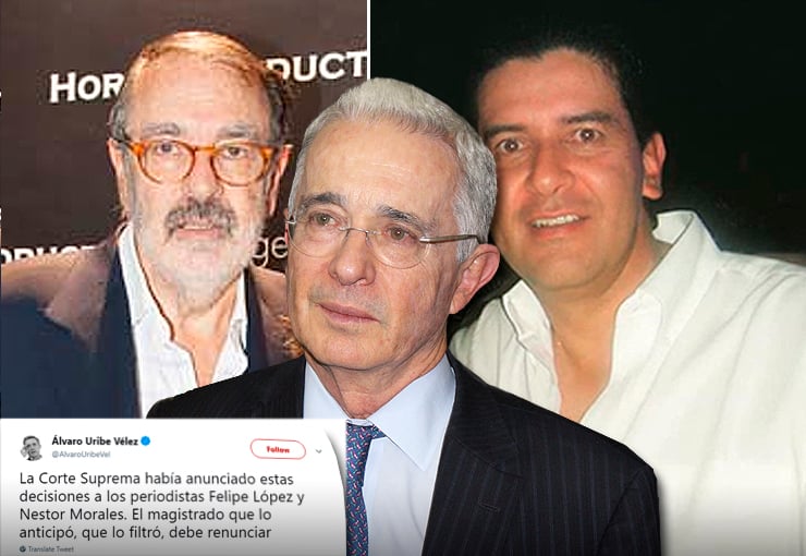 Uribe pide renuncia de magistrado que filtró su llamado a indagatoria