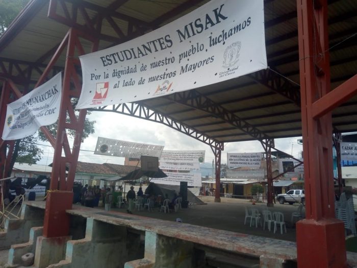  - Setenta familias misak continúan desplazadas en Caldono