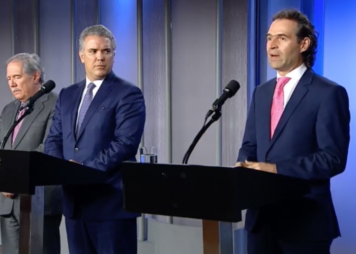 El alcalde de Medellín inaugura las audiencias privadas con el Presidente