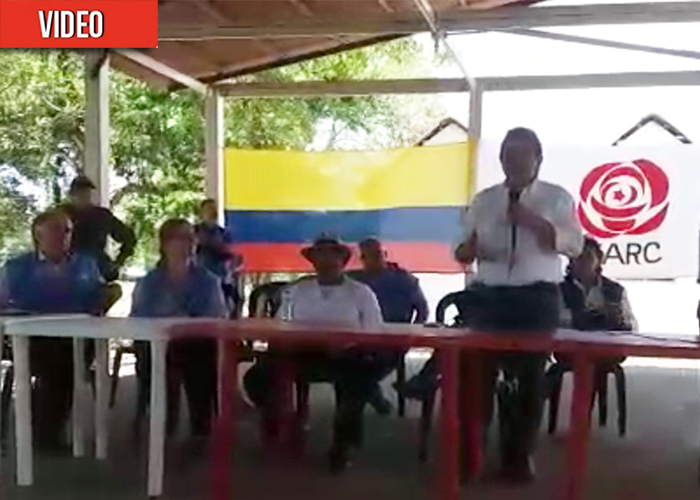 VIDEO: El Comisionado de Paz llega donde Joaquín Gómez con mensaje del gobierno Duque