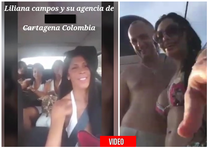 VIDEO: Yate, extranjeros y bikinis, las rumbas de la 'Madame' de Cartagena