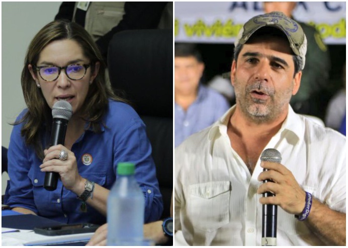 Medida de aceite a la ministra de Minas