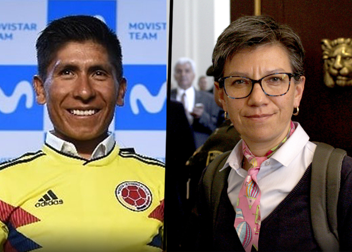 ¿A Nairo le da pena que lo asocien con Claudia López?