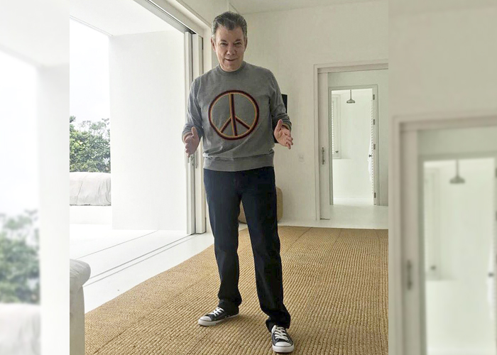 Juan Manuel Santos, un cuchacho de 66 años