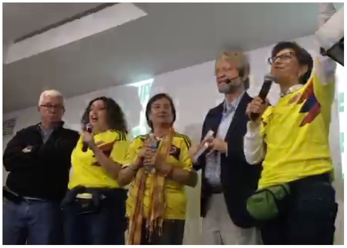 Petro y Fajardo los ausentes en la celebración de los 11.6 millones de votos por la Consulta Anticorrupción