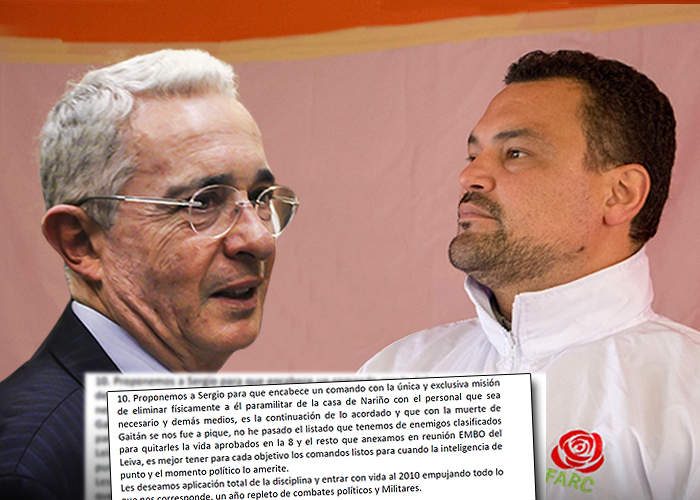 Matar a Uribe, la misión fallida del congresista Sergio Marín