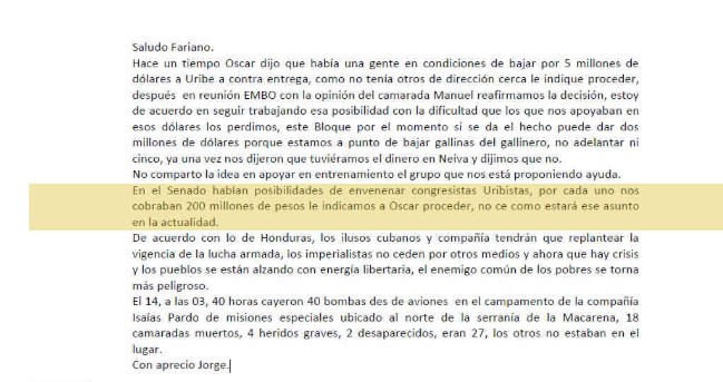  - Matar a Uribe, la misión fallida del congresista Sergio Marín