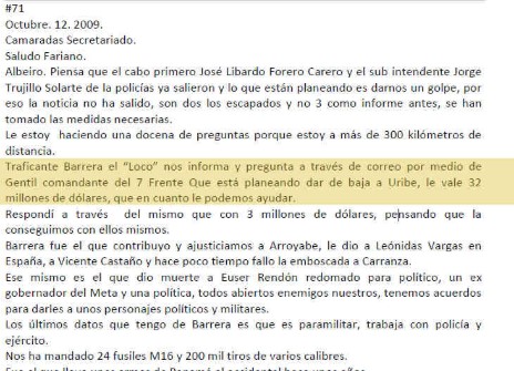  - Matar a Uribe, la misión fallida del congresista Sergio Marín