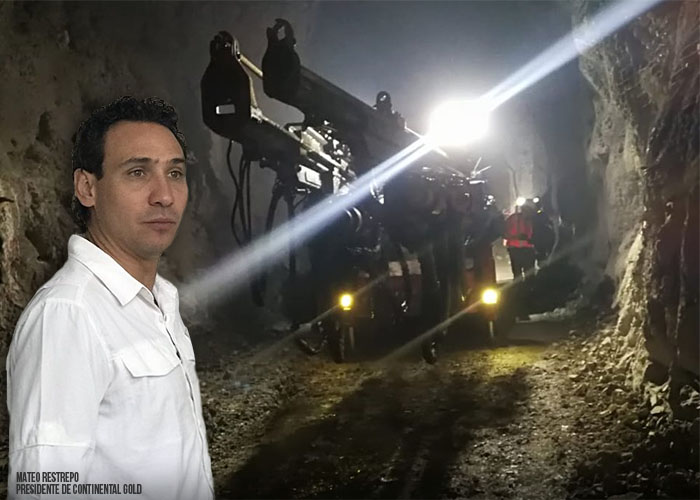 La pesadilla de Mateo Restrepo, el presidente de la Continental Gold
