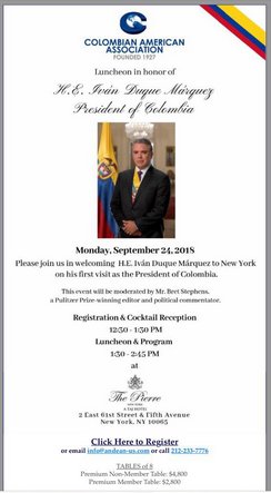  - El almuerzo en Nueva York que un empresario caleño le armó a Duque