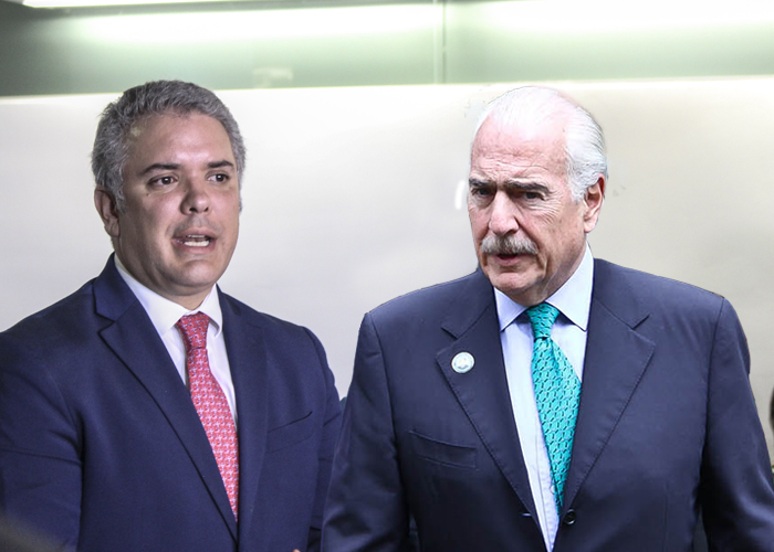 Primer vainazo frontal de Pastrana a Iván  Duque