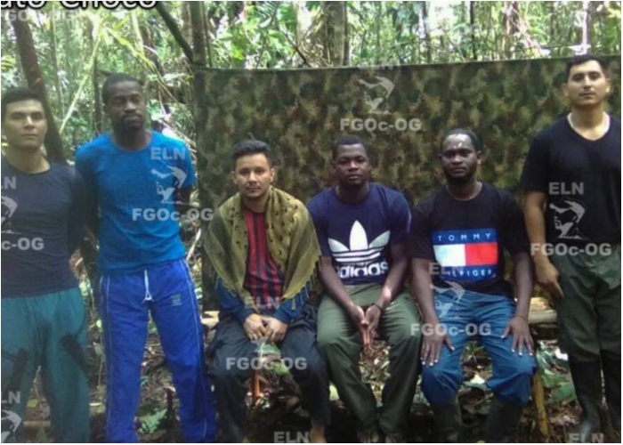 Libres los 6 secuestrados que tenía el ELN en el Chocó