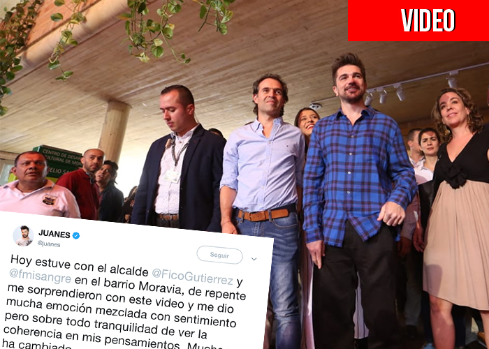 Con video propio, los parceros de Moravia sorprendieron a Juanes