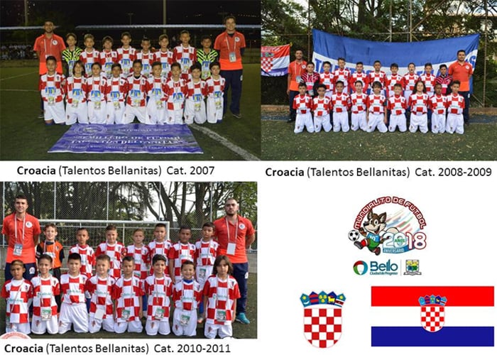 Croacia en el Mundialito de Bello, con talento y puntaje perfecto