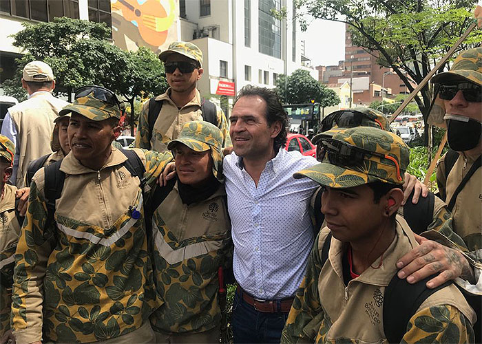 Reverdece la Avenida Oriental en Medellín