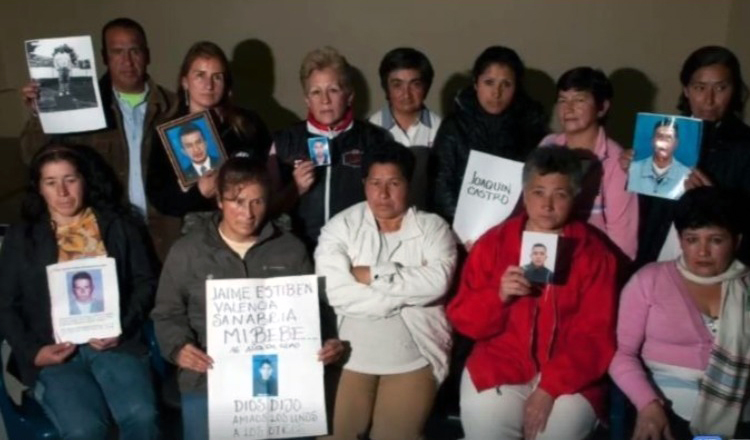 Abrazo a las madres de Soacha