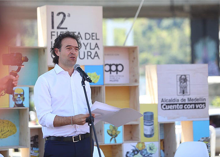 El exalcalde de Medellín Federico Gutiérrez, el candidato presidencial por el Equipo Colombia