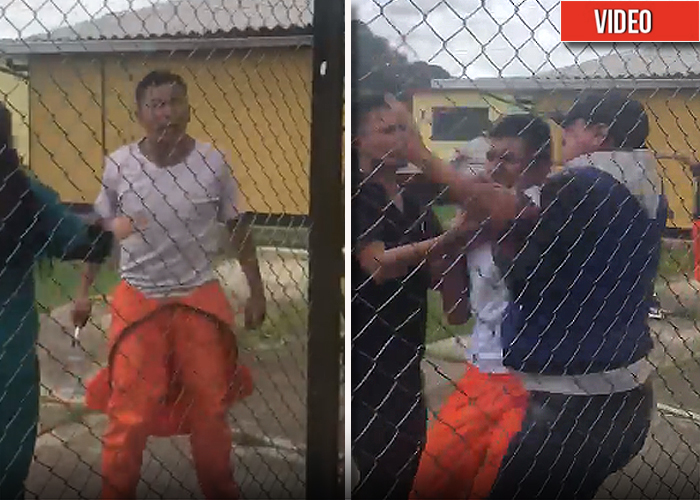 Video. Pelea a machete en El Redentor: regresó la violencia