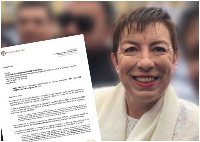 El concepto del que se pegó Palacio para dejar en firme a Claudia Ortiz