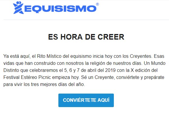  - El equisismo ¿el nuevo culto que se quiere tomar latinoamerica?