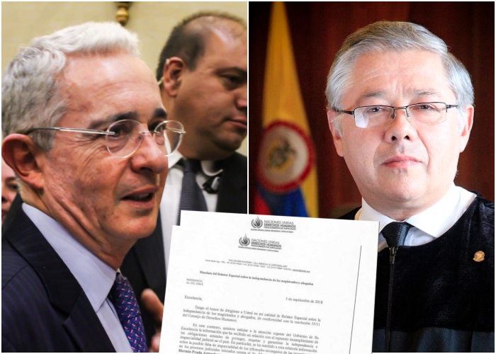 Banderillazo de la ONU a la Corte Suprema por caso Uribe