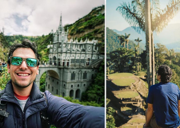 Alan por el Mundo, el famoso youtuber, le puso el ojo a Colombia