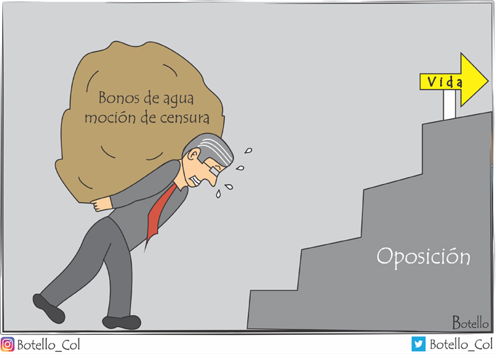 Caricatura: la carga de Carrasquilla