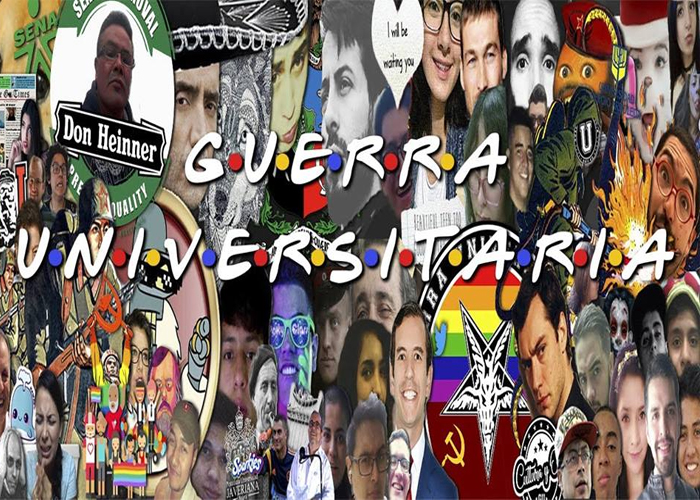 Guerra Universitaria, ni vándalos, ni acosadores