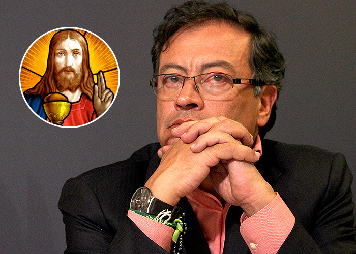 ¿Y si disfrazamos a Petro de Jesucristo?