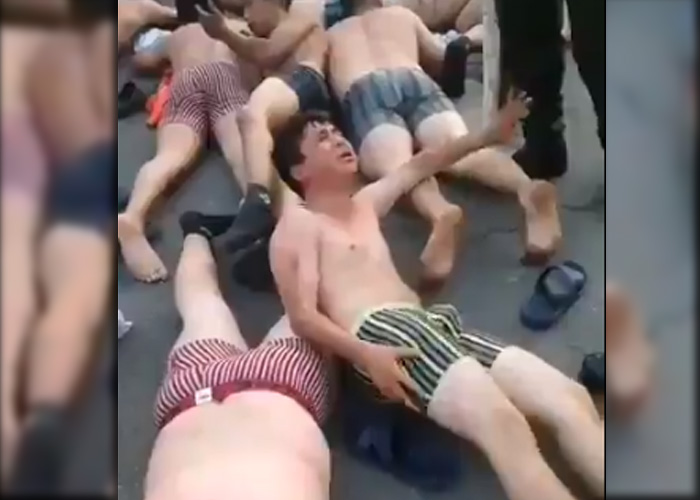 VIDEO: A palos fueron 