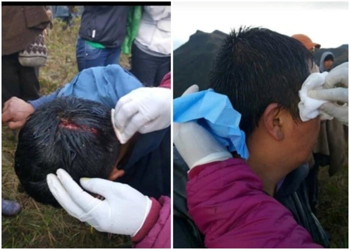 Autoridad indígena de Ambaló reporta más de 100 heridos a machete y garrote
