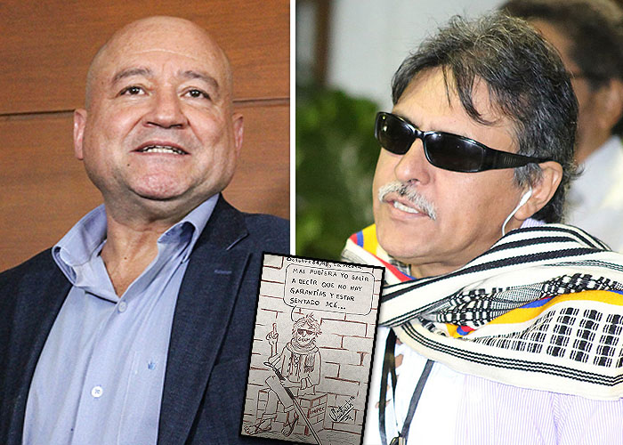 Santrich vs Lozada: agarrón de pesos pesados de FARC