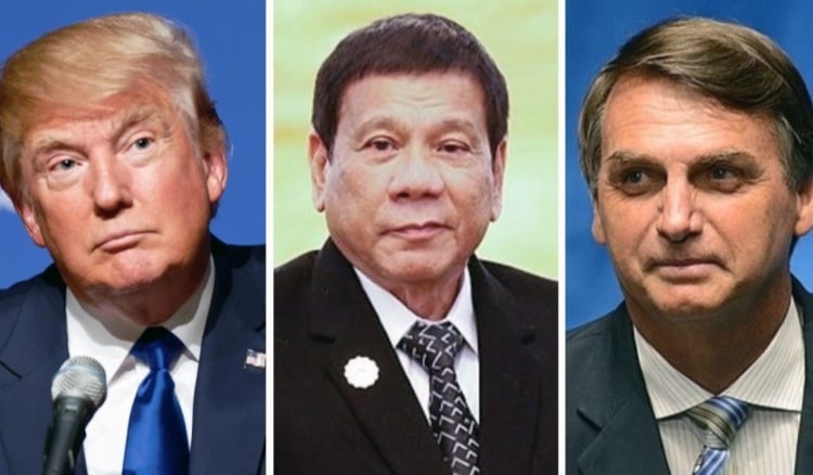 Trump, Duterte, Bolsonaro: luz verde a la violencia