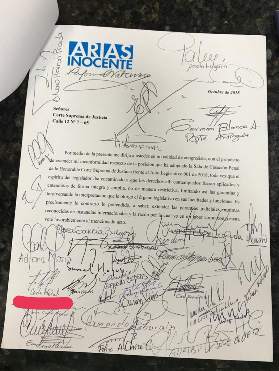  - Andrés Felipe Arias no se rinde: sus amigos se la juegan con la Corte Suprema