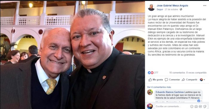  - El capellán de Palacio que consuela a Iván Duque