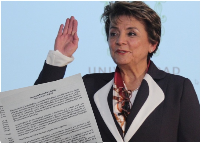 Estudiantes de la Nacional convencieron a la rectora: no se cancela el semestre