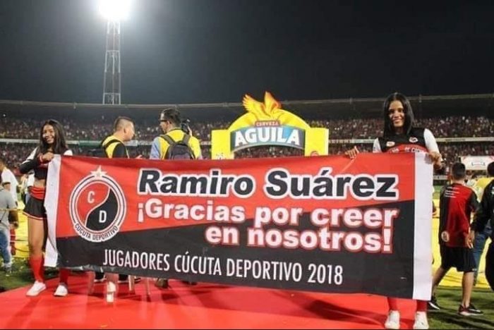 Ramiro Suarez, ex alcalde condenado por asesinato, termina vitoreado por el Cúcuta - -- Las2orillas - Ramiro Suarez, ex alcalde condenado por asesinato, termina vitoreado por el Cúcuta