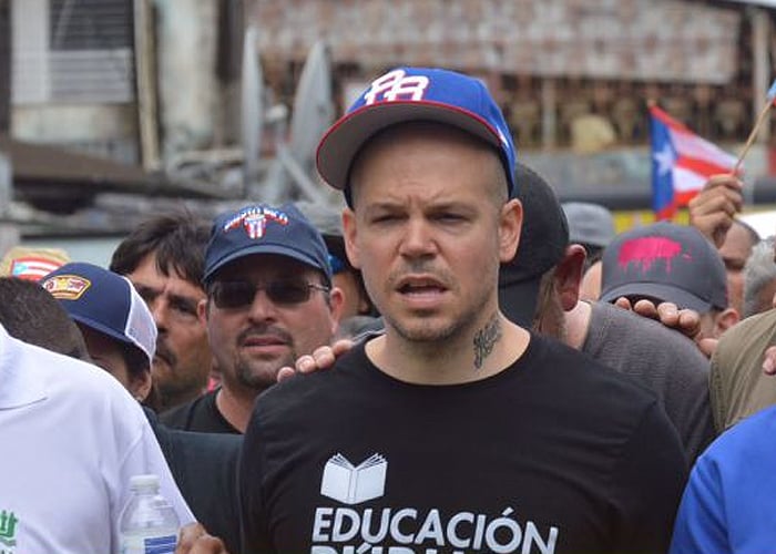 Residente de Calle 13: Santo patrono de los estudiantes colombianos
