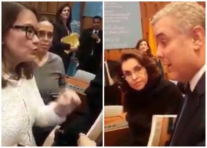 Vaciada de estudiante de derecho a Duque en París (VIDEO)