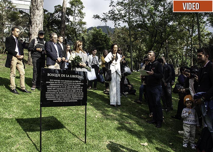 Los 11 diputados del Valle del Cauca ahora tienen un bosque en Bogotá