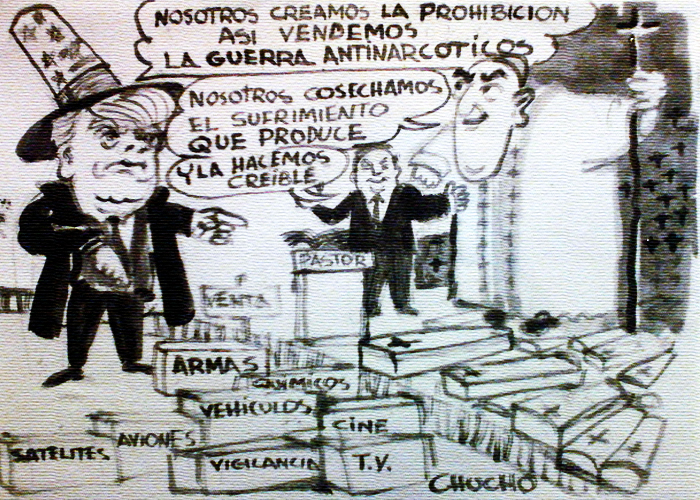 Caricatura: ¿para cuándo el fin de la guerra antinarcóticos?