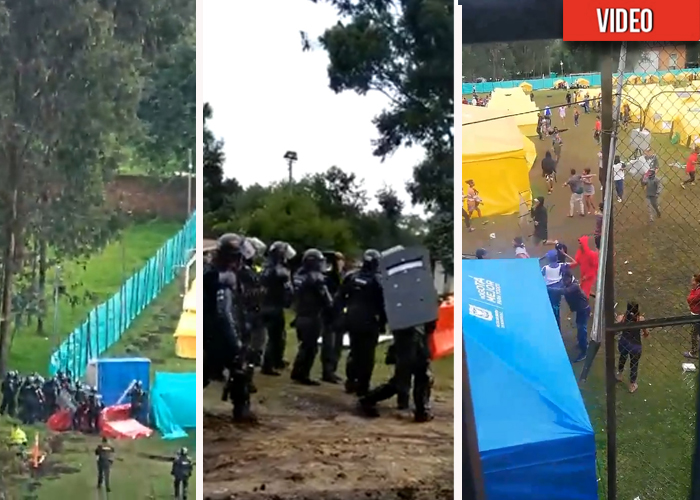 El Esmad contra los venezolanos refugiados