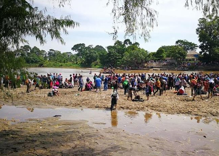 Qué significa para el continente la caravana de personas que huye de Honduras