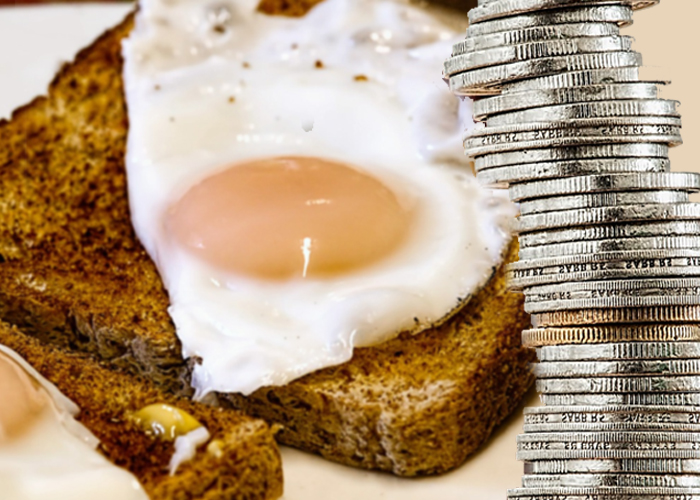Tributar por comerse un huevo al desayuno, pero no por hacer bombas: así están las cosas