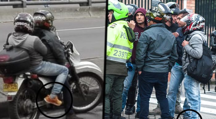  - Así se movían los infiltrados de la Policía para romper la marcha estudiantil
