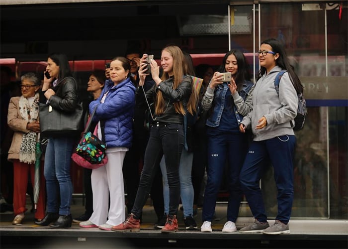 Marcha estudiantil, la prueba de fuego de TransMilenio